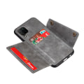 Miniatyrbillede 9 af 11: Stilfuldt fleksibelt cover med kortrum - Samsung Galaxy A42 Svart