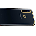 Miniatyrbillede 1 af 6: Stilsäkert Skyddande Silikonskal - Samsung Galaxy A9 2018 Guld