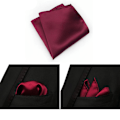 Miniatyrbillede 2 af 11: Stilsäker Pocket Square Kavaj Bröstnäsduk Mörkblå