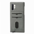 Pikkukuva 5 / 11: Praktiskt Skal med Korthållare - Samsung Galaxy Note10+ Brun
