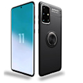 Miniatyrbillede 8 af 11: Smidigt Skal med Ringhållare - Samsung Galaxy A71 Svart