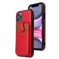 Miniatyrbillede 5 af 11: Smidigt Skyddsskal med Kortfack - iPhone 11 Pro Max Mörkbrun