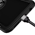 Miniatyrbilde 11 av 11: Samsung Galaxy A10 - Skyddsskal med Ringhållare (Leman) Svart