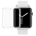 Miniatyrbillede 4 af 11: Apple Watch Series 5 44mm - Praktiskt TPU Skal Transparent/Genomskinlig