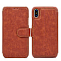 Miniatyrbillede 1 af 11: ROYBEN Plånboksfodral till iPhone X/XS Brun