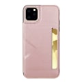Miniatyrbilde 11 av 11: Skyddande Skal med Korthållare - iPhone 11 Pro Max Roséguld
