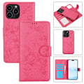 Pikkukuva 1 / 11: Funktion möter lyx - Plånboksfodral för iPhone 16 Pro Rosa