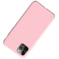 Stötdämpande Leman Silikonskal - iPhone 13 Pro Max Ljusrosa