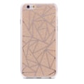 Miniatyrbilde 3 av 6: Crystal-skal från Snowflake till iPhone 6/6S plus (ORIGINAL) Crystalgrå