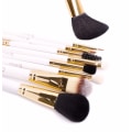 Miniatyrbillede 9 af 11: Elegant borstset fr�n DUcare i 8 delar inklusive v�ska Vit
