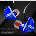 Miniatyrbillede 9 af 10: MXJ In-ear Hörlurar med Mic In-lineControl (Earphone) Röd