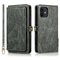 Pikkukuva 4 / 11: Kätevä 2-in-1 lompakkokotelo - iPhone 12 Mörkblå