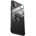 Miniatyrbillede 5 af 11: Smidigt Stilsäkert Skal med Ringhållare (Floveme) - iPhone 12 Röd