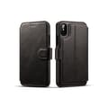 iPhone X/XS - Praktiskt Plånboksfodral (SUTENI) Svart