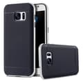 Stötdämpande skal för Samsung Galaxy S7 Edge (NANO-HYBRID) Silver/Grå