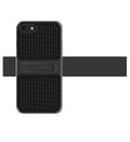 iPhone 7 PLUS - HYBRID Stötdämpande Eleganta Karbonskal FLOVEME Svart