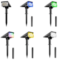Pikkukuva 7 / 11: Kraftfull Solcells Utomhusbelysning Solpanel Gul