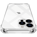 Miniatyrbild 10 av 11: Transparent Silikonskal för iPhone 16 Pro Blå/Rosa
