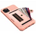 Smidigt Skal med Kortfack - iPhone 11 Pro Max Roséguld
