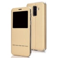 Miniatyrbillede 9 af 10: Smartfodral med Fönster & Svarsfunktion till Samsung Galaxy A6 Rosa