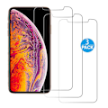 Miniatyrbilde 6 av 9: 3-PACK Skärmskydd för iPhone X/XS (MyGuard) Screen-Fit