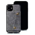 Miniatyrbillede 6 af 11: iPhone 11 - Robust Stötdämpande Skal med Korthållare Svart
