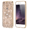 Pikkukuva 1 / 11: iPhone 6/6S - Exklusivt Glitter Skal "Diamond" Hög Kvalité Genomskinlig
