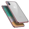 Miniatyrbilde 2 av 8: iPhone X - Praktiskt Silikonskal Från HUTECH Röd