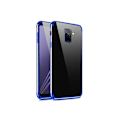 Pikkukuva 5 / 11: Tunt Silikonskal i Plated-utförande Samsung Galaxy A6 Blå