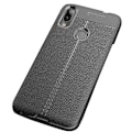Pikkukuva 4 / 4: Samsung Galaxy A40 - Robust Auto Focus Silikonskal Mörkblå