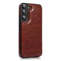 Smart Skal med Kortfack - Samsung Galaxy S22 Plus Brun