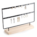 Miniatyrbilde 11 av 11: 48 Hål Elegant Smidigt Smyckesställ Vit