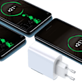 Miniatyrbild 9 av 9: Type-C USB Väggadapter BASEUS Vit