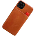 Pikkukuva 2 / 11: iPhone 11 Pro Max - Skyddsskal med Kortfack Kaffe