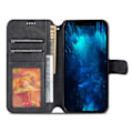 Pikkukuva 1 / 11: iPhone 14 Pro Max - Effektfullt Stilrent AZNS Plånboksfodral Svart