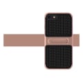 Miniatyrbild 3 av 11: iPhone 7 - FLOVEME Stilrena Stötdämpande Hybridskal i Karbon Rosa