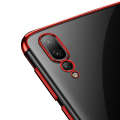 Miniatyrbillede 9 af 11: Stilrent Extra Tunt Silikonskal från Floveme - Huawei P20 Röd