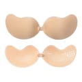 Miniatyrbild 1 av 11: Mjuka Bekväma Självhäftande Push-Up BH (1-Par) Beige D