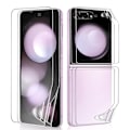 Miniatyrbillede 3 af 11: Skydd för Skärm & Baksida - Galaxy Z Flip 6 Hydrogel 0,3mm 3in1