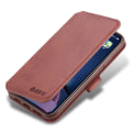 Pikkukuva 8 / 10: Praktiskt Plånboksfodral (Yazunshi) - iPhone 13 Mini Brun