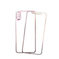 Pikkukuva 1 / 11: Skärmskydd i Aluminium Dubbelsidigt (HuTech) - iPhone X/XS Roséguld
