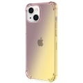 Miniatyrbild 1 av 9: Stilsäkert GRADIENT Silikonskal - iPhone 14 Svart/Guld