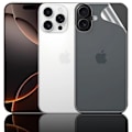 Miniatyrbillede 1 af 11: Baksida Hydrogel Skärmskydd HD 0,2mm för iPhone 16 Plus