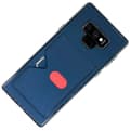 Praktiskt Smart Skal med Kortfack - Samsung Galaxy Note 9 Mörkblå