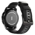 Sval Nylonrem - Samsung Galaxy Watch S3 Frontier Svart 20mm