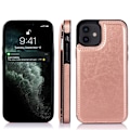 Pikkukuva 3 / 11: Smart Nkobee Skal med Kortfack - iPhone 12 Mini Rosaröd