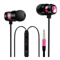 Miniatyrbillede 2 af 11: NKOBEE JTX-VOXMAN In-ear hörlurar med Mic In-lineControl Svart