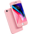 Miniatyrbillede 1 af 11: Genomtänkt Dubbelskal (FLOVEME) - iPhone SE 2020 Roséguld