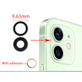 Miniatyrbillede 4 af 7: 3-PACK Bakre Kamerafälglins Reservdel iPhone 12 Transparent
