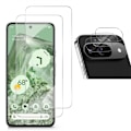 Pikkukuva 3 / 11: Reptåligt Skydd - Google Pixel 8 Skärmskydd + Kameralinsskydd 0,3mm